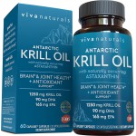 จำหน่าย Krill Oil  ยี่ห้อ	Viva Labs Krill Oil Pure Antarctic Krill Oil 1250mg serving, 60 Capliques